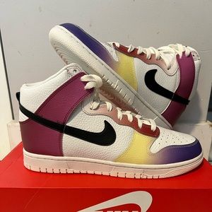 Nike dunk high multi-gradient